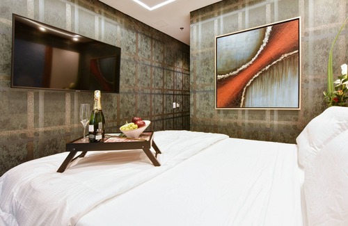 El Poblado Hotel | Habitación de lujo con vista