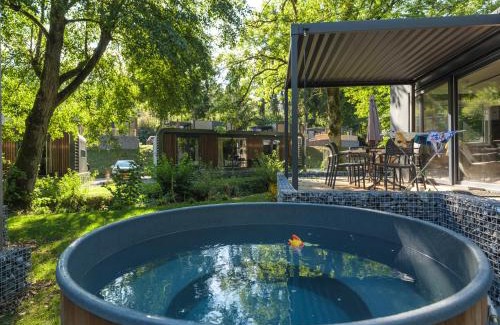 Luxembourg Ardennes Casa | Luxury Sauwer Lodge with Private Hot Tub - 6 persons