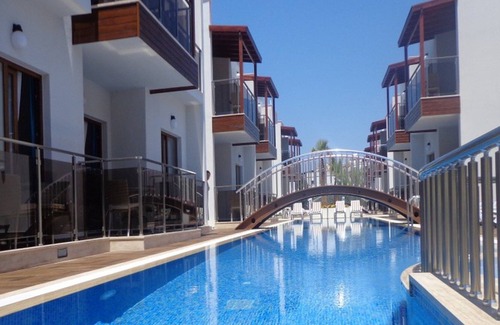 Turgutreis Apartamento | Apartamento de lujo con cocina de 1 dormitorio en alquiler en Turgutreis / Bodrum