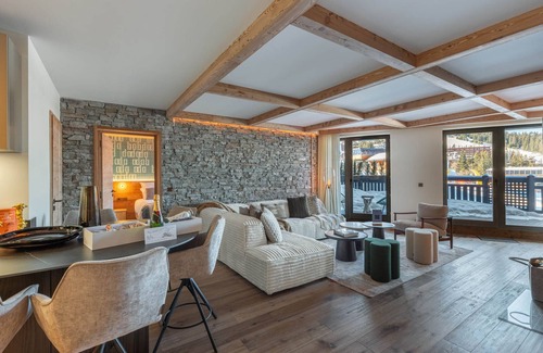 Courchevel Apartamento | Apartamento nuevo a pie de pistas con acceso directo en Courchevel 1850