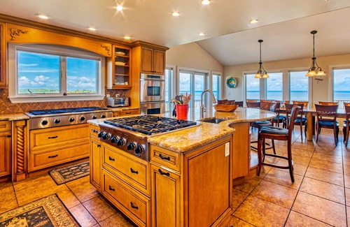 Buxton Casa | Luxury sound-front home with private pool, hot tub, & dock