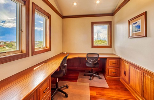 Buxton Casa | Luxury sound-front home with private pool, hot tub, & dock