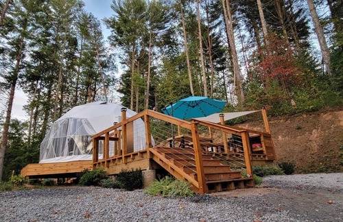 Robbinsville Cabina | Luxury Stargazing Dome On The Dragon's Tail