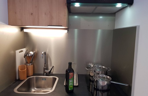 Le Puy-en-Velay Apartamento | Estudio-De Lujo-Terraza-Baño en la habitacion