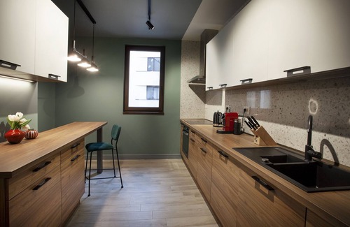 Sector 1 Apartamento | Luxury Suite 8 Want - 2 Bedroom, 2.5 Bathrooms, Living, Kitchen