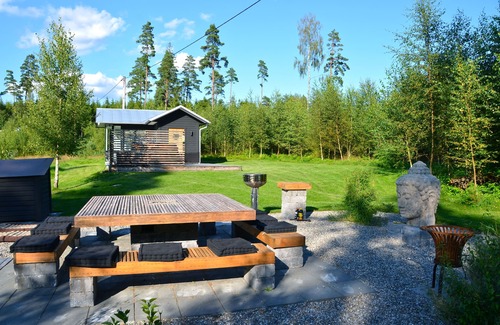 Bolmso Cabina | Casa de lujo de verano en Bolmsö muy privada.