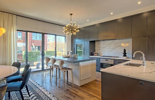 Greenville Casa | Luxury Townhome Walking Distance to Downtown