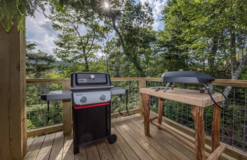 Zirconia Cabina | Luxury Tree Tent in Tuxedo Falls Resort with Private Waterfalls & Hiking