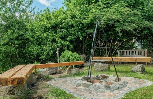 Schonach im Schwarzwald Apartamento | Luxury vacation house with Wellness- and Fitness Area of 90 m2, large garden, BBQ, pond
