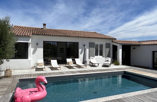 Le Bois-Plage-en-Re Casa | Luxury villa 5mn walk from beaches and shops, 6 bedrooms, swimming pool