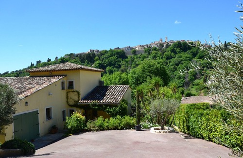 Saint-Paul-de-Vence Villa | Villa de lujo, tranquila ubicación central con aire acondicionado, piscina de sal