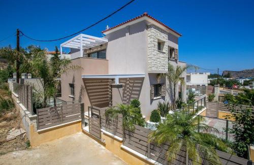 Agia Marina Villa | Luxury Villa Crete Villa Marina Mare 3 Bedroom Private Pool Sauna Chania