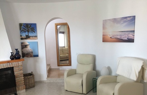 Alcossebre Villa | Villa de lujo (ideal 2 familias), piscina privada, vistas al mar, barbacoa, terrazas, wifi