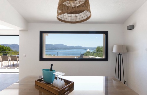 Porto-Vecchio Villa | VILLA DE LUJO PORTO VECCHIO VISTA AL MAR 180 ° CLIM. PISCINA CLIMATIZADA PLAYA CAMINANDO TENIS