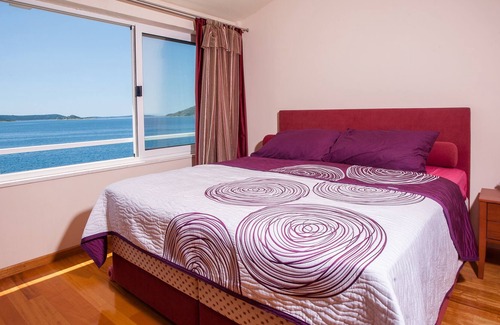 Okrug Donji Villa | Villa de lujo, playa privada, piscina, centro de bienestar, la puesta del sol OFERTA ESPECIAL-!!!