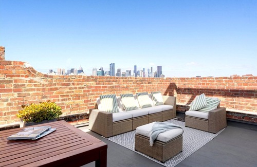 Fitzroy Apartamento | Factory Penthouse - Vistas ininterrumpidas del horizonte de la ciudad