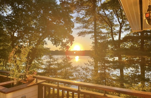 Sherborn Casa | Luxury Waterfront Estate home on pristine lake
