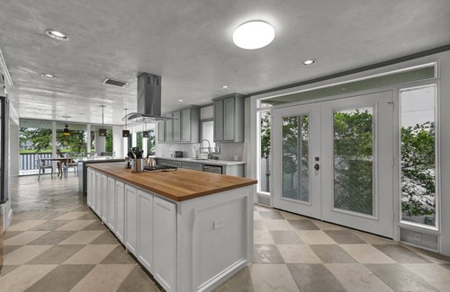 April Sound Casa | Luxury Waterfront Home with 2 Primary Suites, Pool, Spa, Boat Dock & Breathtaking Views!