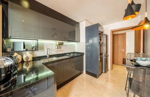Semlalia Apartamento | Luxury Wellness in Marrakech Center – Hammam, Sauna, Gym, Heated Pool & Rooftop.