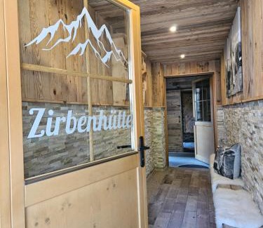 Ramsau im Zillertal Apartamento | Luxus Apartment Nina mit Zirbenhütte