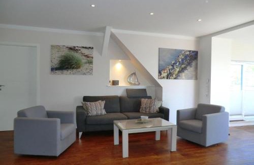 Wyk auf Foehr Apartamento | Luxus-Penthouse am Strand, mit Traum-Meerblick, Dachterrasse und Sauna