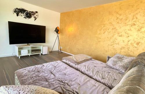 Gummenen Apartamento | Luxusloft mit warmem Outdoor Whirlpool