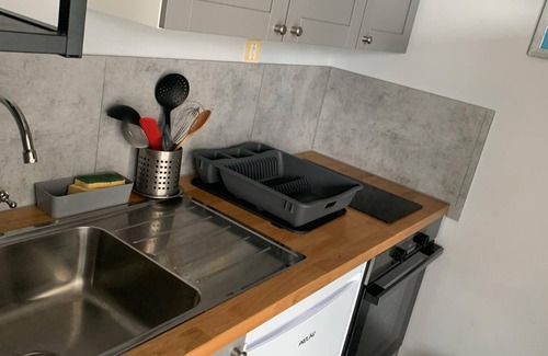 Aix-les-Bains City Center Apartamento | LX136 Studio cosy avec balcon & montagne - Central