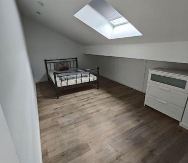 Hutschenhausen Apartamento | Möbilierte Dachgeschosswohnung