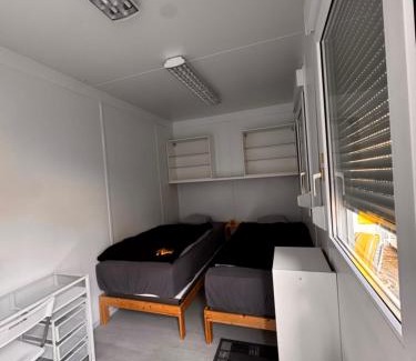 Rutzenham Apartamento | Möbilierter Wohncontainer für bis zu 2 Personen in der Gemeinde Rutzenham