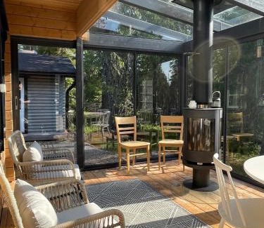 Syote Apartamento | Mörrimöykky Iso-Syöte log cabin