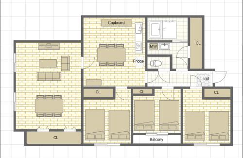 Ota Apartamento | M-Haneda Lex Apartment 137sqm 3BDR Max24 PPL 1min from Sta FreeParking