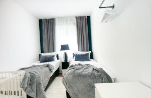 Sudstadt Apartamento | M-Style 02 Apartment mit Balkon 24h Self-Check-In, Free Parking, Netflix