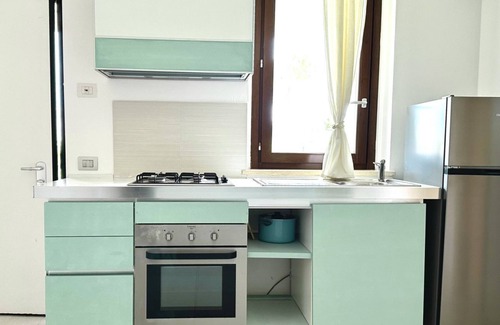 Numana Apartamento | M375 - Marcelli, two-room apartment with garden in a residence with swimming poo
