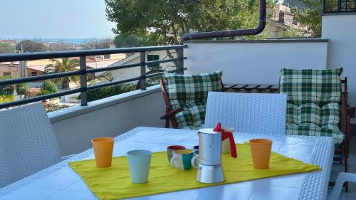 Marcelli Apartamento | M386 - Marcelli, trilocale con giardino e vista mare