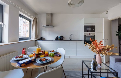 Wijk van de Squares Apartamento | MA - Berlaymont III - Una Habitación Piso, Capacidad 4