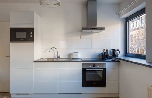 Wijk van de Squares Apartamento | MA - Berlaymont IV - Una Habitación Piso, Capacidad 4