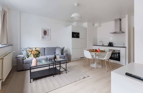 Wijk van de Squares Apartamento | MA - Berlaymont V - Una Habitación Piso, Capacidad 4