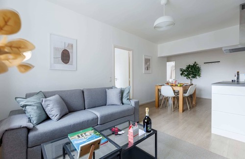 Wijk van de Squares Apartamento | MA - Leopold I - Dos Habitaciones Piso, Capacidad 6