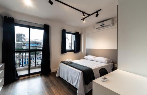 Santa Ifigenia Apartamento | MA816 Seu Refúgio no Centro Histórico de SP