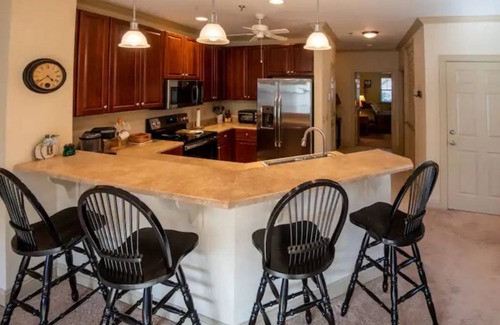 Maggie Valley Condominio | Maggie’s Hideaway - Mountain and Fairway view