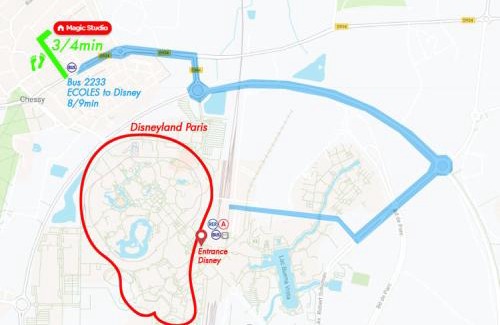 Chessy Apartamento | Magic Studio - Disneyland Paris Shopping village 9 minutes