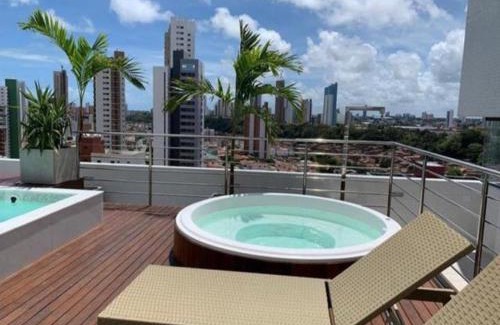 Loteamento Oceania II Apartamento | Magnífico Flat no melhor de Manaíra - Apart Hotel
