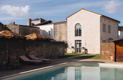 Saint-Seurin-de-Cadourne Apartamento | Studio 1-Estudio-Baño con bañera-Diseñador-Vista al Jardín