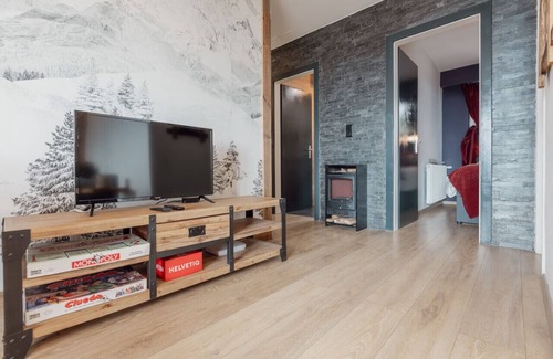 Randogne Apartamento | Magnificent apartment with mountain views