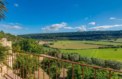 Petra Cabaña | Magnífica EcoFinca Son Roqueta en el centro de Mallorca - Vistas impresionantes