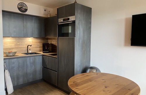 La Rosiere Apartamento | Magnificent new apartment for 4 people.100m from the slopes of La Rosière resort