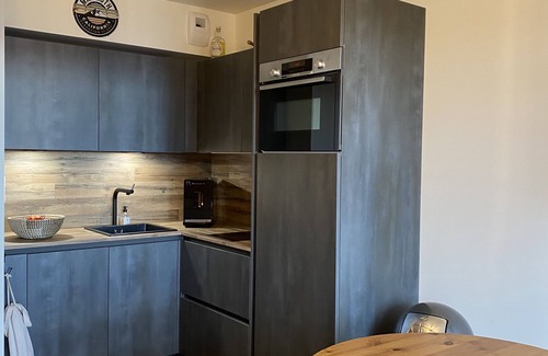 La Rosiere Apartamento | Magnificent new apartment for 4 people.100m from the slopes of La Rosière resort