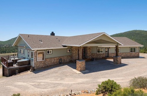 Julian Casa | Magnificent Views and Privacy from this Lake Cuyamaca home