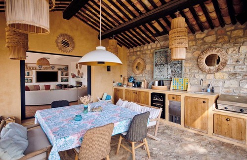 Ramatuelle Apartamento | Magnificent villa - AC- 5BR-12P- Ramatuelle