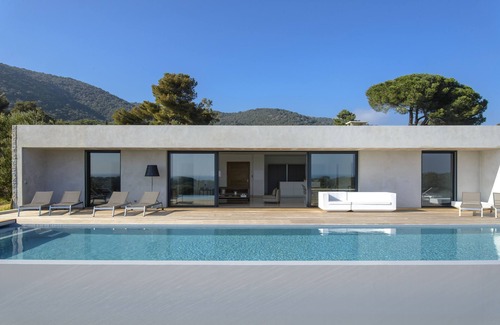 Hameau de Palombaggia Casa | Magnífica villa con impresionantes vistas de la playa de Palombaggia Acceso privado al mar